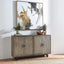 Vivienne Solid Wood 4-Door Cabinet