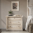 Adelaide Solid Wood 3-Dwr Nightstand