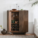 Holmes Solid Wood Bar Cabinet