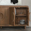 Vally Mango Wood 6 Door Buffet