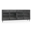 Nore Metal/Glass 4Dwr 4Dr Cabinet