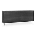 Nore Metal/Glass 4Dwr 4Dr Cabinet