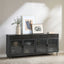 Nore Metal/Glass 4Dwr 4Dr Cabinet