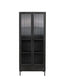 Nore Metal/Glass Tall Cabinet