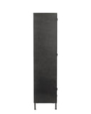 Nore Metal/Glass Tall Cabinet