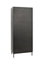 Nore Metal/Glass Tall Cabinet