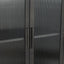 Nore Metal/Glass Tall Cabinet