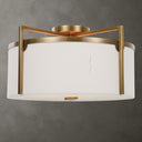 Colfax Semi Flush 3 Light Fixture