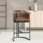 Seville Leather Counter Stool