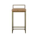 Belfort Leather Counter Stool