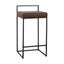 Belfort Leather Counter Stool