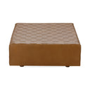 Aristo Leather Square Ottoman