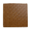 Aristo Leather Square Ottoman