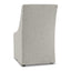 Warwick Upholstered Rolling Dining Chair