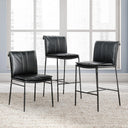 Mayer Leather Bar Stool