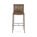 Mayer Leather Bar Stool