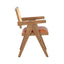 Douglas Leather Seat Dining Chair