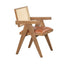 Douglas Leather Seat Dining Chair