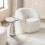 Plush Swivel Chair