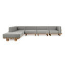 Hudson Outdoor 6pc Sectional