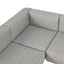 Hudson Outdoor 6pc Sectional