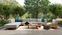 Hudson Outdoor 6pc Sectional