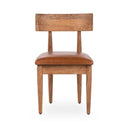 Alvaro Leather Dining Chair Set of 2