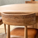 Alvaro Leather Dining Chair Set of 2