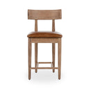 Alvaro Leather Counter Stool