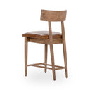 Alvaro Leather Counter Stool