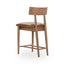 Alvaro Leather Counter Stool