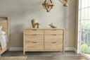 Laguna Solid Wood 6-Dwr Dresser