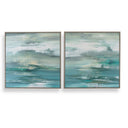 Tranquil State of Mind Framed Canvases (2)
