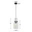 Lansing  1 Light Mini Pendant