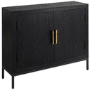Front Range 2 Door Cabinet in Black