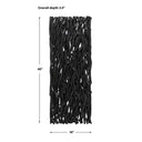 Gathered Teak Wood Wall Decor