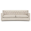 Candace Leather Sofa Without Pillows
