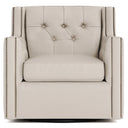 Candace Leather Swivel Chair