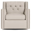 Candace Leather Swivel Chair