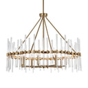 Crystal Stick 8 Light Chandelier