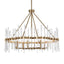 Crystal Stick 8 Light Chandelier