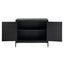 Front Range 2 Door Cabinet in Black