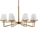 Lassen 8 Light Chandelier