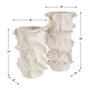 Ripple Crest Vases