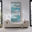 Tranquil State of Mind Framed Canvases (2)