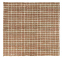 Windowpane Chenille Natural/Ivory