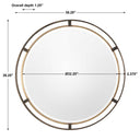 Carrizo Mirror -Round
