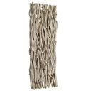Gathered Teak Wood Wall Decor