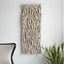 Gathered Teak Wood Wall Decor