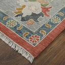 Karina Lifestyle Rug-Rust/Gray